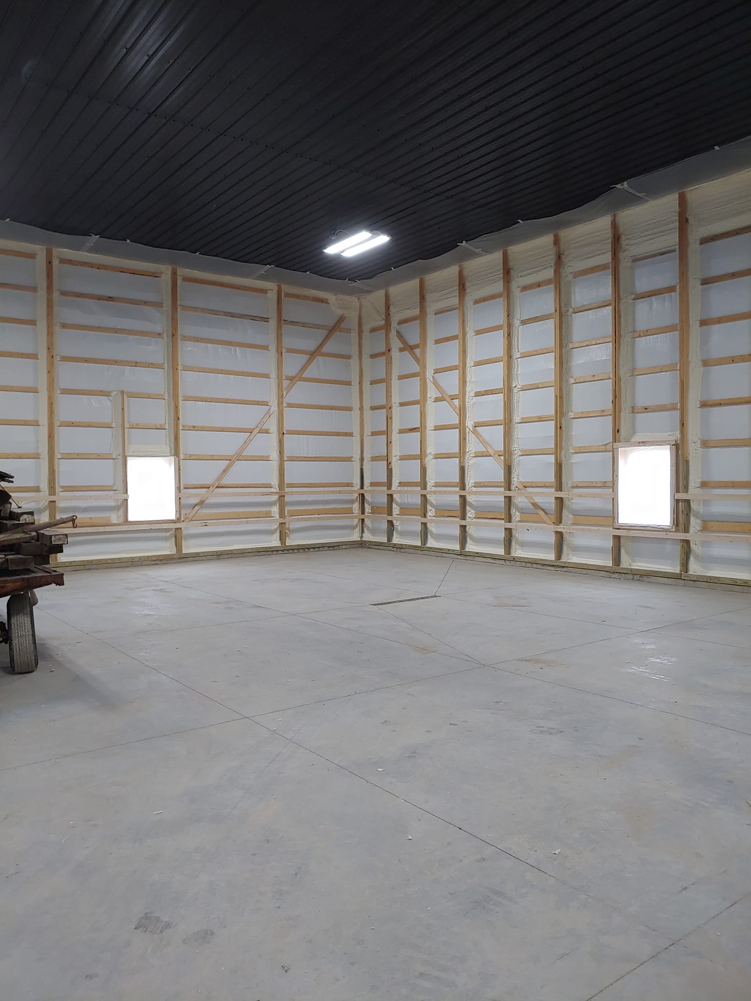insulation in building walls