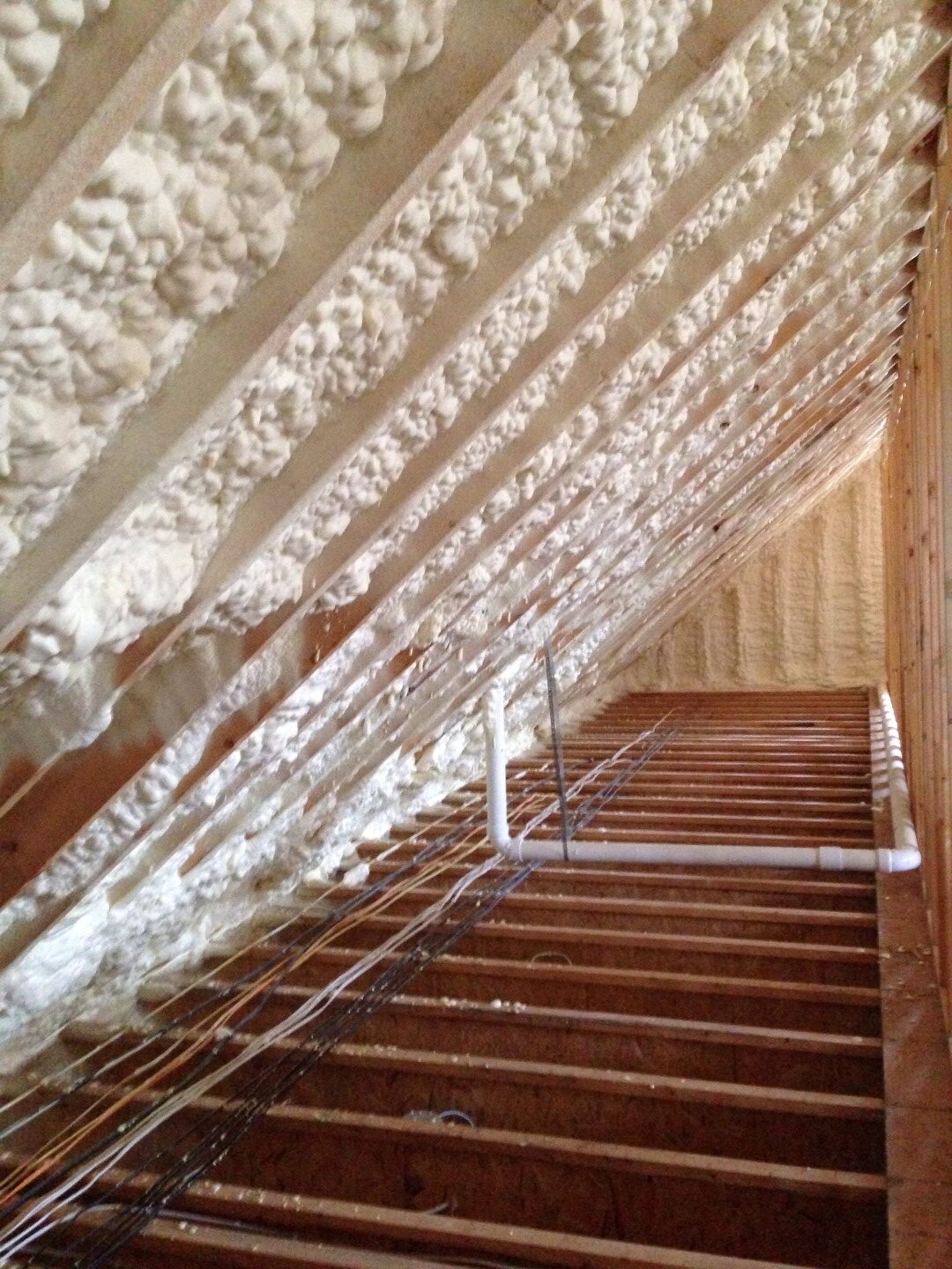 insulation in attic wall